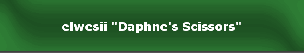 elwesii "Daphne's Scissors"